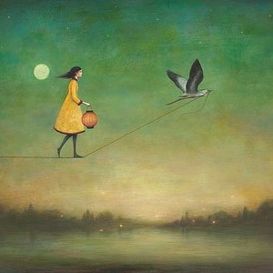 Figurative / Urban / Pop Surrealism / Fantasy / Blue Moon Expedition / Huynh Duy