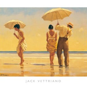 Mad Dogs by Vettriano Jack, Retro Artwork, 1940s inspired Artwork, Vintage Art Print, Custom Framing for Living Room