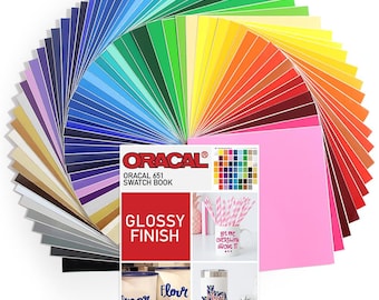 ON SALE!! Oracal 651 Permanent Vinyl 12"X12" Sheet