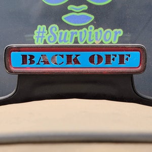 Back Off Third Brake Light Cover