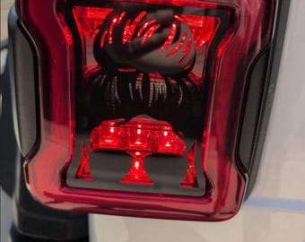 Messy Bun Tail Light Covers, Set