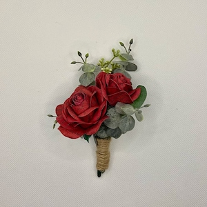 Wedding Book Page Boutonniere, Paper Flower Corsage, Lapel Pin