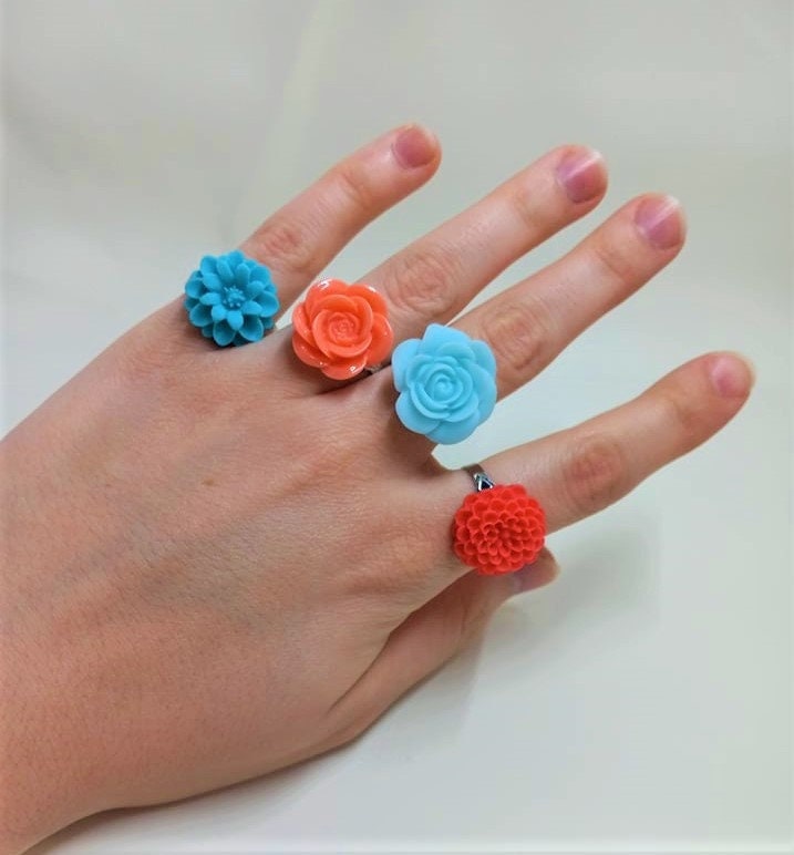 Taehyung clearance flower ring
