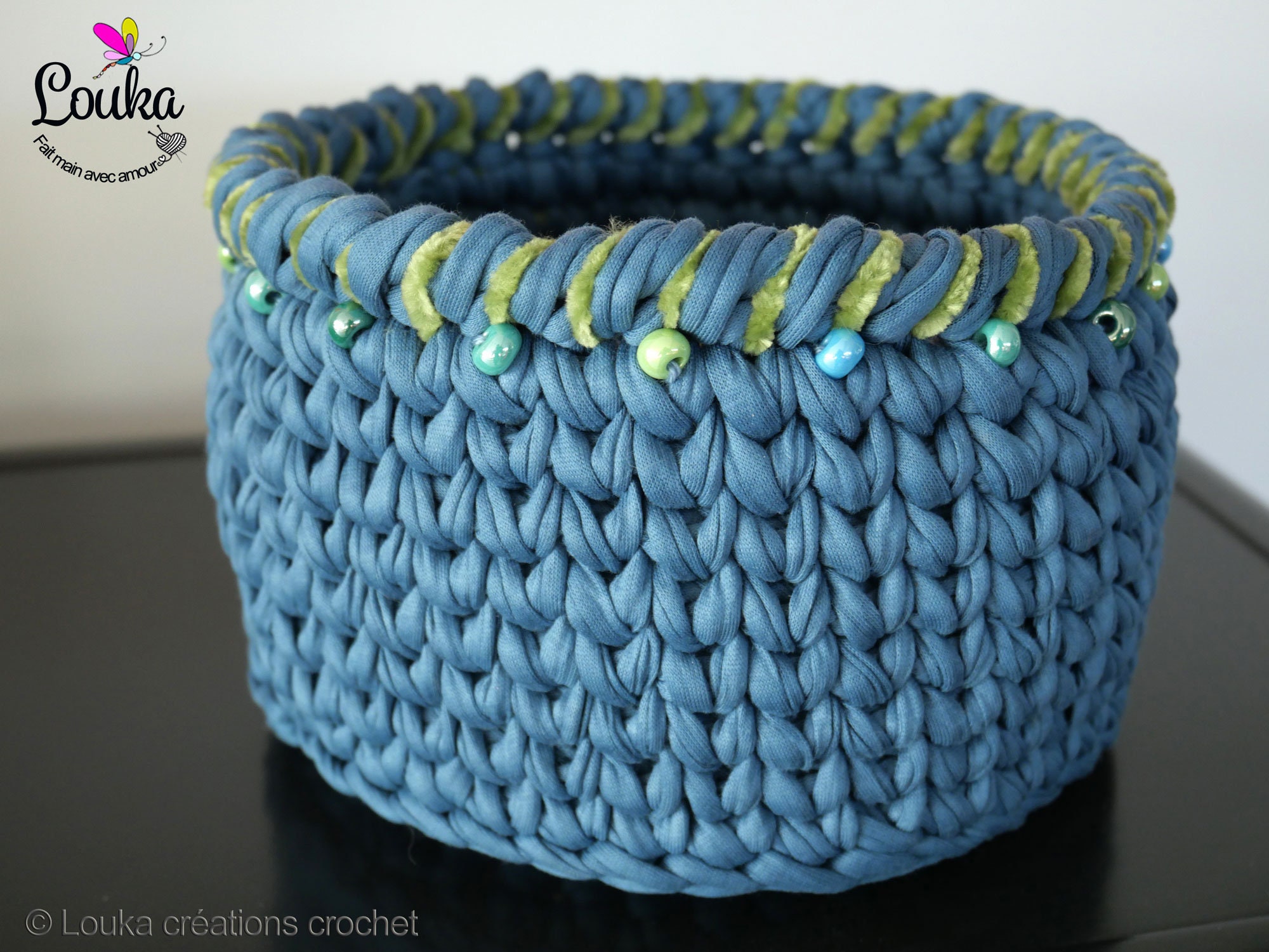 Corbeille Au Crochet