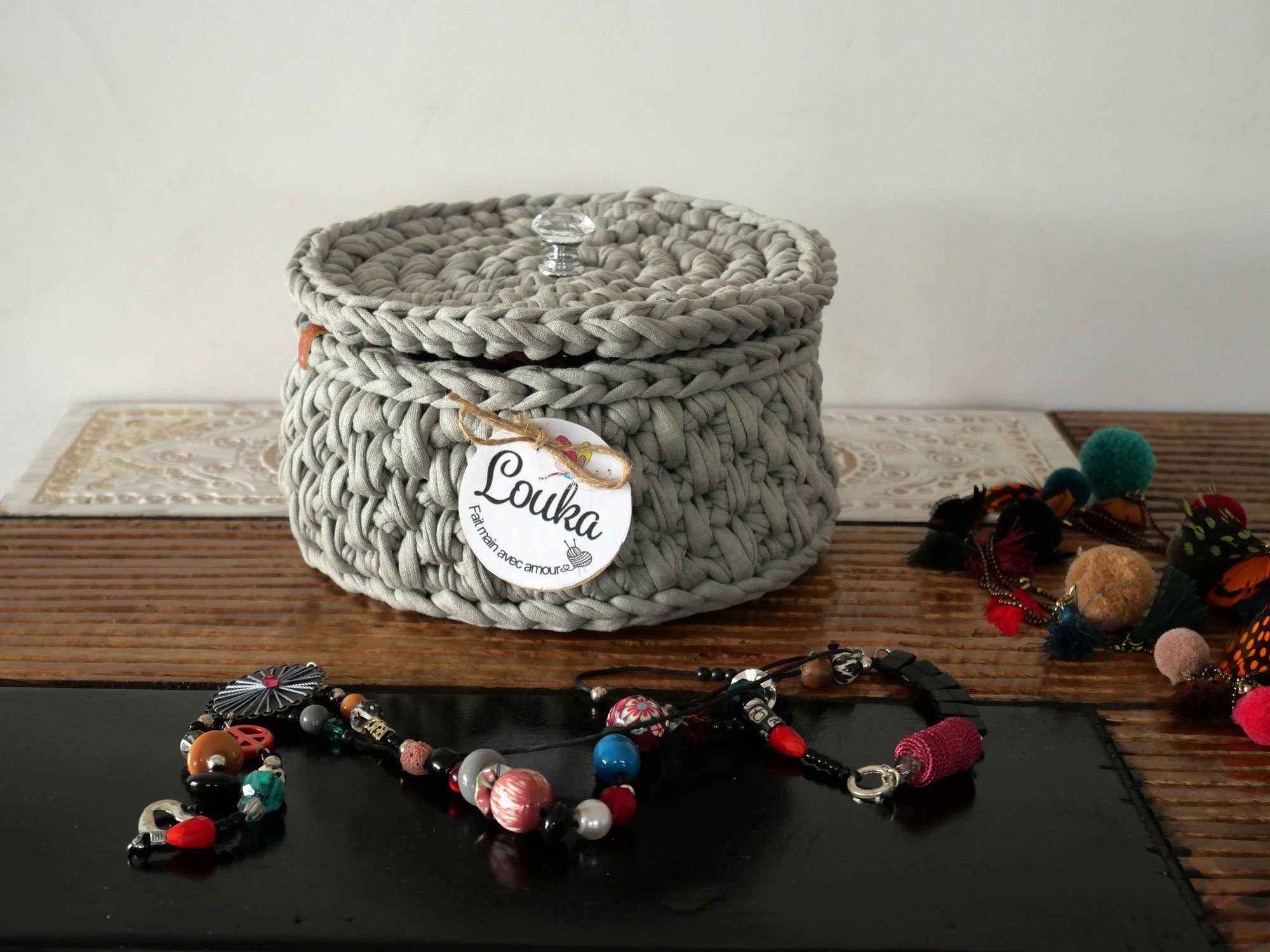 Corbeille Au Crochet