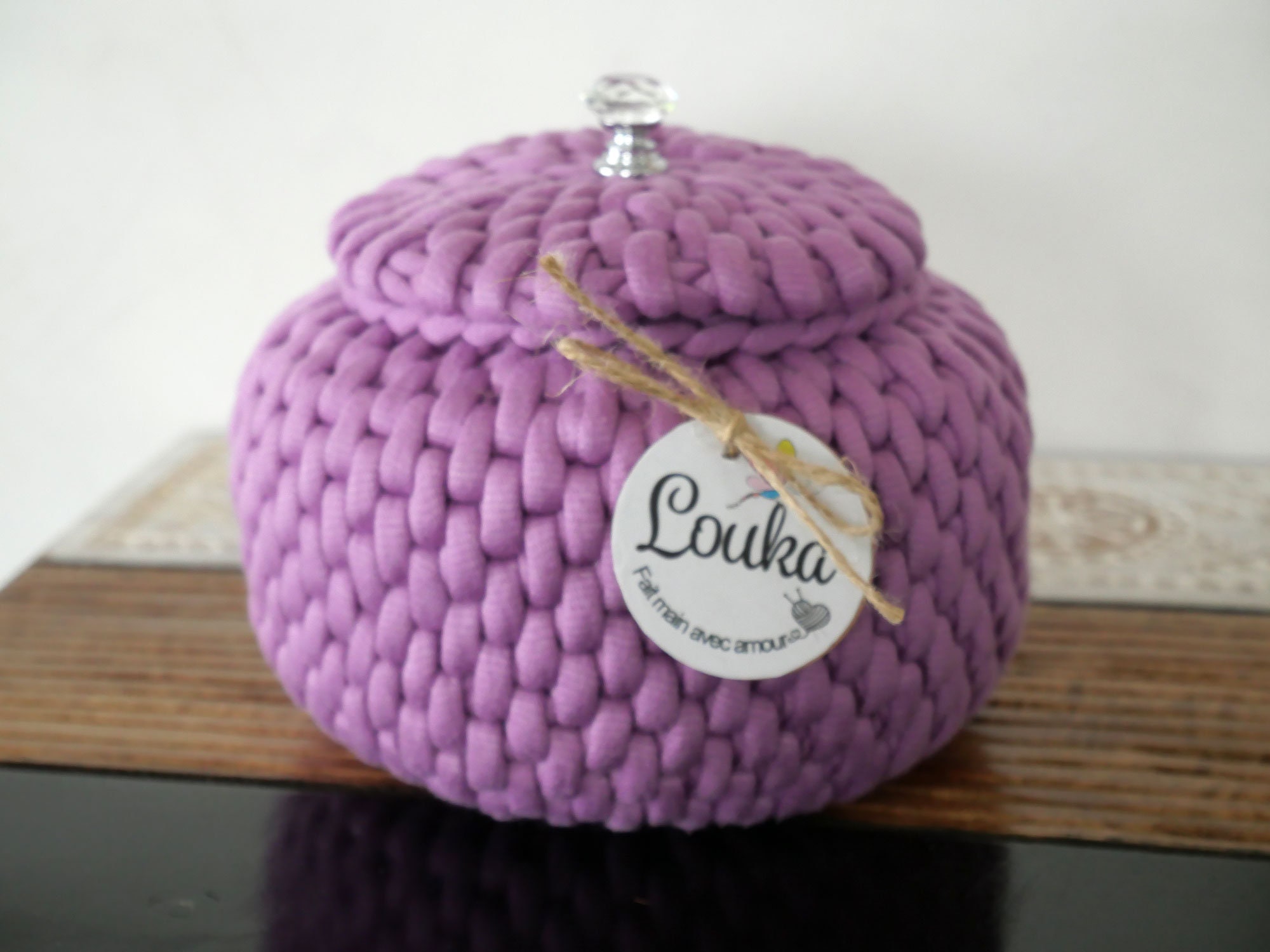 Bonbonniere Au Crochet