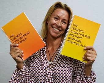 Leader's Guideline for Prestarts Book & The Leader's Development Logbook | Combination Deal