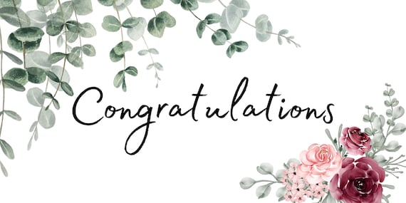 Congratulations Flowers | studiosixsound.co.za
