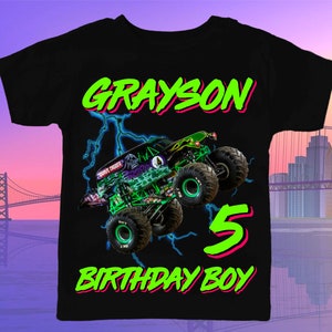 monster jam shirt ideas