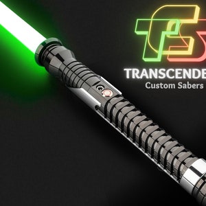 Qui-Gon Jinn, Neopixel Lightsaber with Blade and Hard Case, Star Wars FX Aluminum Dueling Light Saber, Smoothswing, Xenopixel/Proffie/RGB