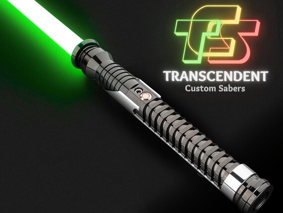 Qui-gon Jinn Neopixel Lightsaber With Blade and Hard Case 