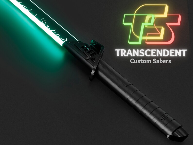 The Mandalorian Neopixel Darksaber, Star Wars FX Aluminum Dueling Light Saber, Smoothswing, [Xenopixel V2] 