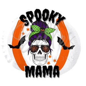 Spooky Mama PNG