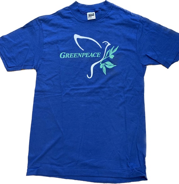Vintage Greenpeace dove t-shirt
