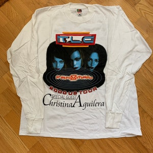 Vintage TLC Concert shirt from 2000 tour