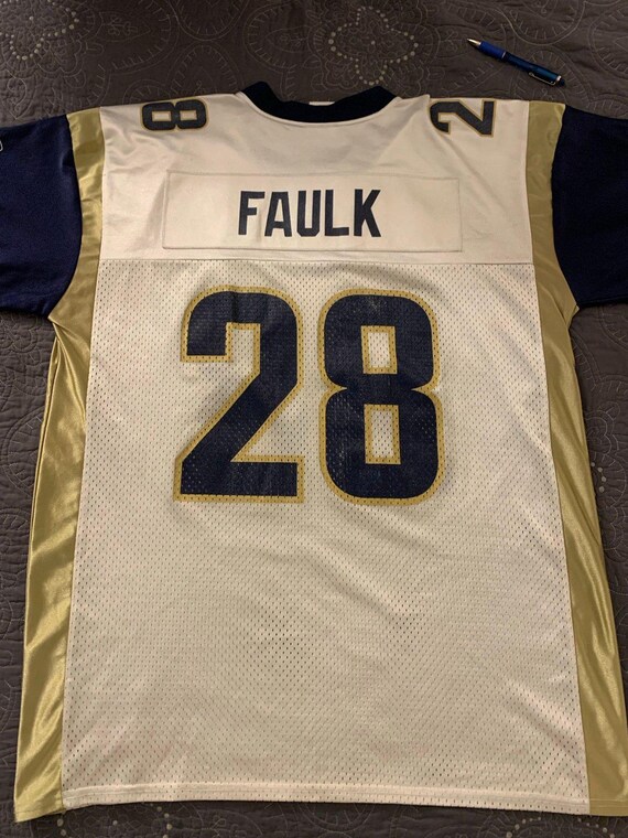 Vintage Louis Rams Marshall Faulk Jersey 28 Canada