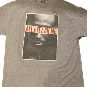 Gently used Tupac All Eyez on Me t-shirt