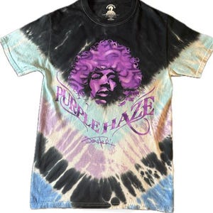 Gently used Jimi Hendrix Purple Haze t-shirt