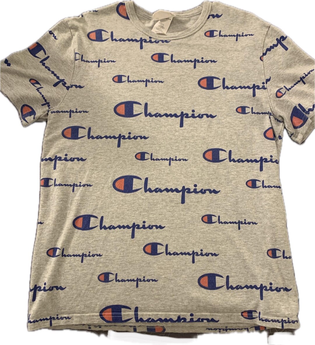 Vintage Champion AOP T-shirt - Etsy