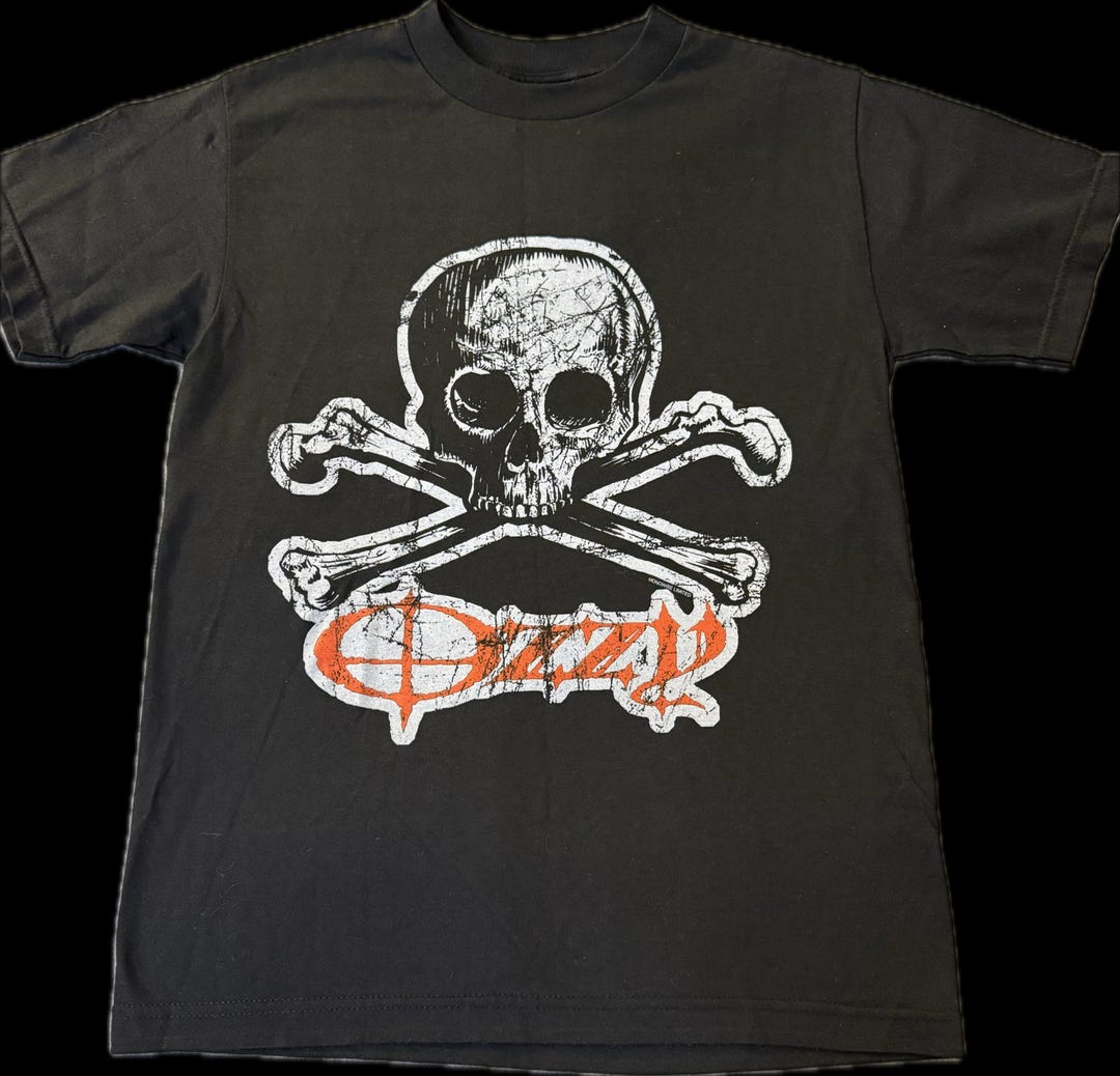 Ozzy Osbourne Tシャツ ビンテージ スカル クロス 古着 Vintage 2003 Ozzy Osbourne T-shirt - Etsy