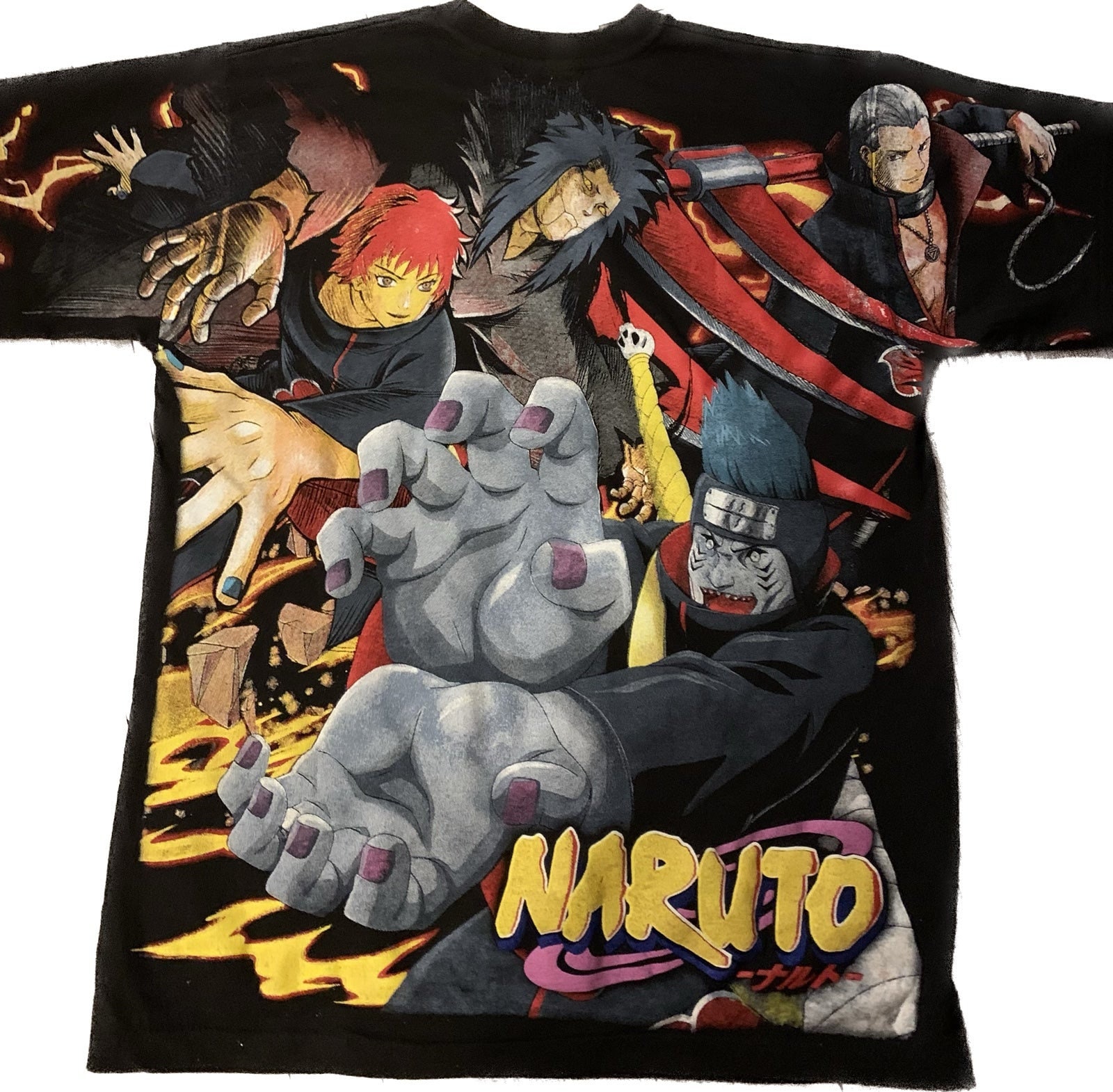 NWOT Naruto AOP T-shirt - Etsy NWOT Naruto AOP T-shirt - Etsy
