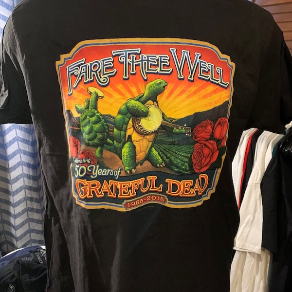 NWOT Grateful Dead Fare Thee Well concert tee 2015