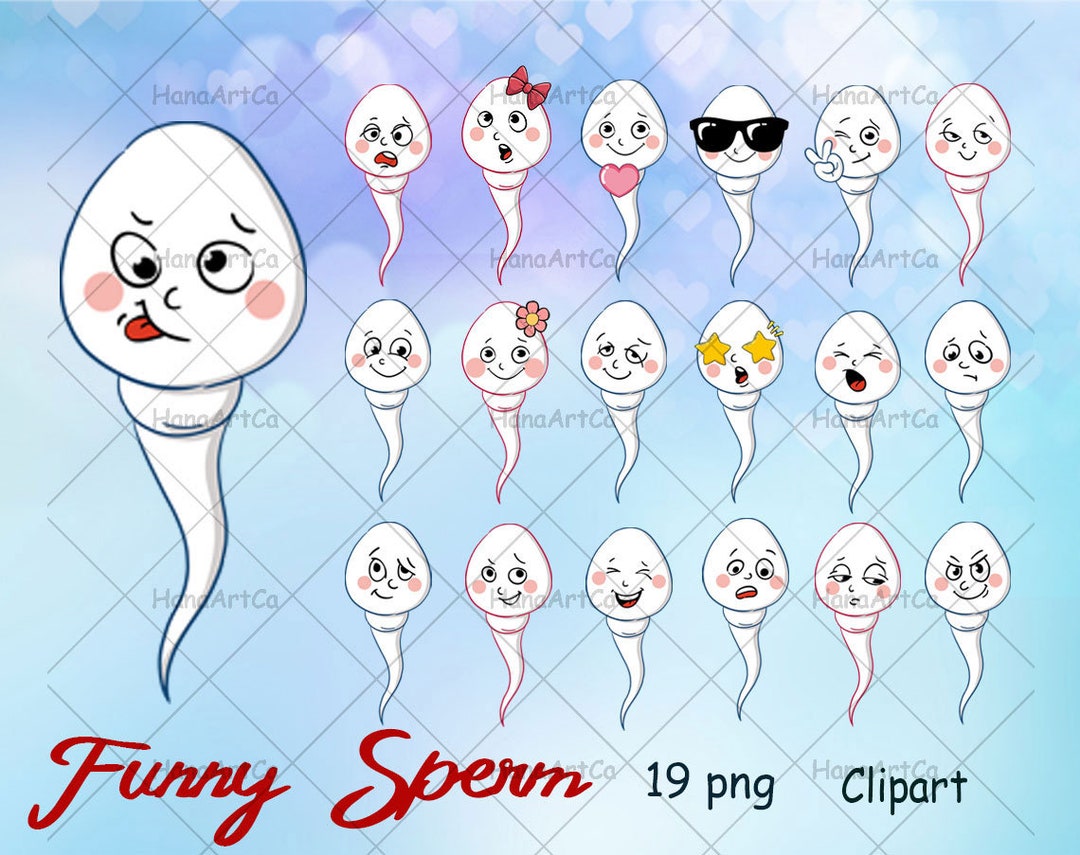 Funny Sperm Clipart, Father's Day Png, Sperm Png, Funny Father's Day ...