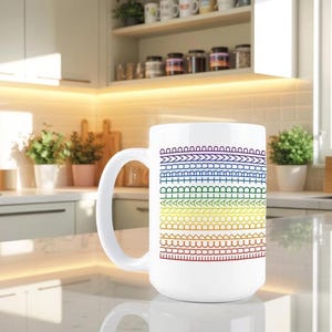 FDT Mug, Ceramic Coffee Cup, FDT Hidden Message, Anti Trump Mugs and Coffee Cups, Democrat Gifts, Gifts for Liberal Coworkers