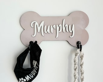 Dog Leash Holder Bone Shaped Leash Hook For Dog Pet Birthday Gift Idea For Dog Lover Hook For Dog Accessories New Dog Essentials