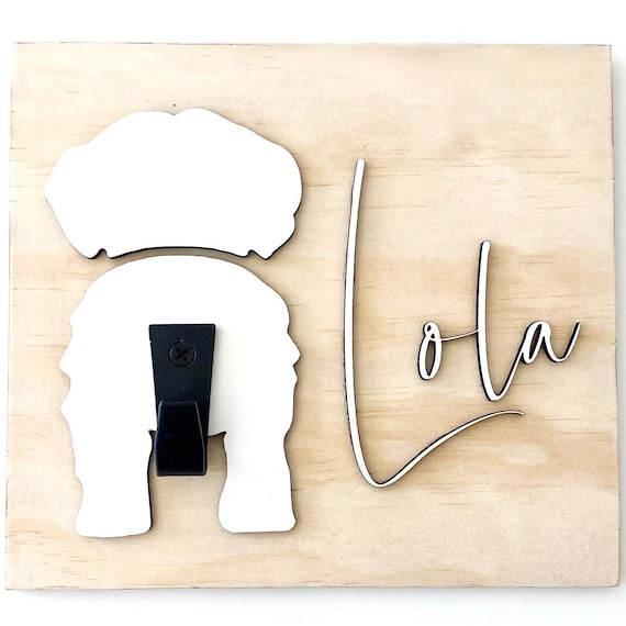 Personalised Dog Leash Hook Pet Leash Holder Gift For Dog Lover Personalised Dog Accessory Gift Pet Lead Holder New Dog Gift Pet Essentials