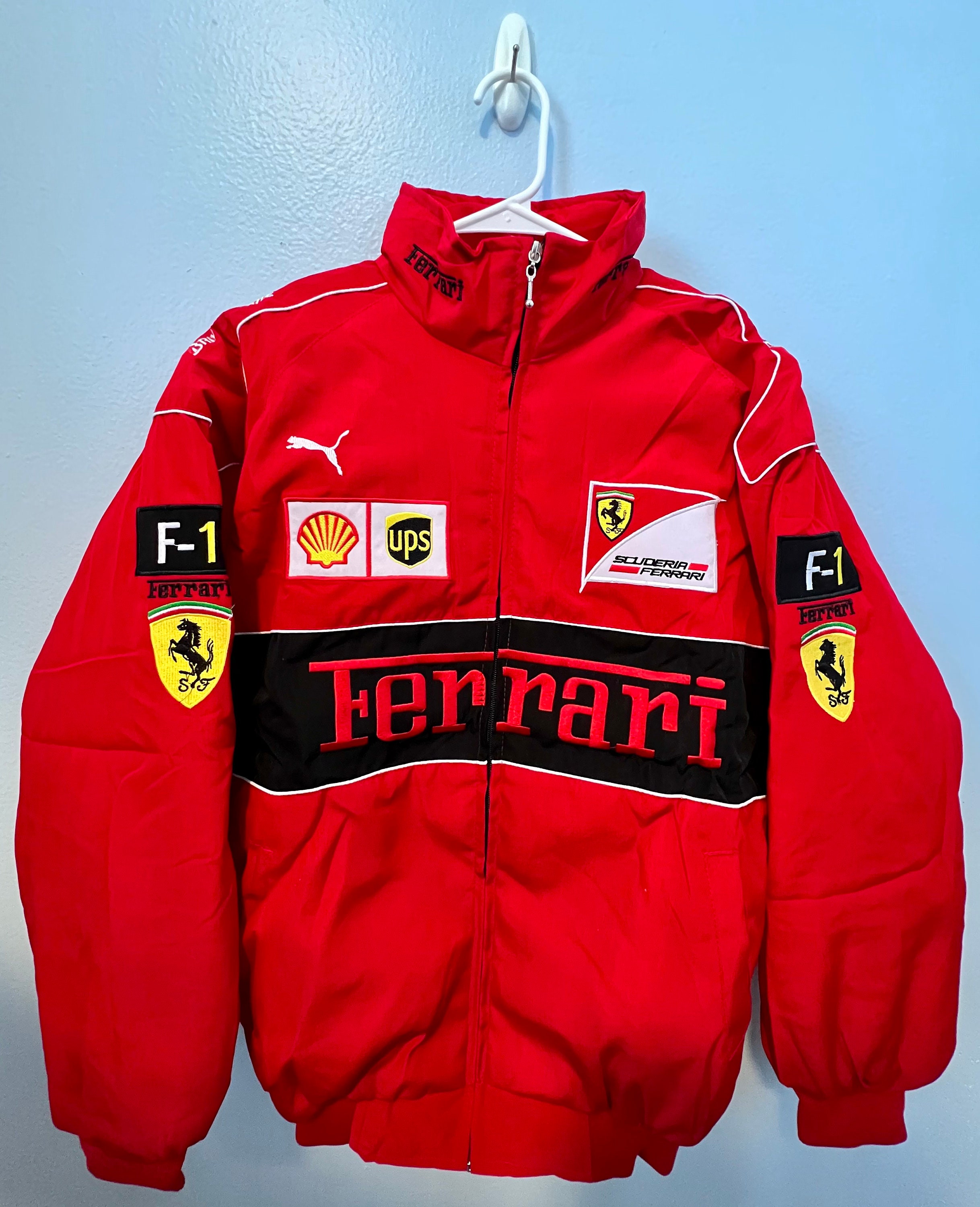 Giacca Ferrari Vintage F1 Racing Rosso -  Italia