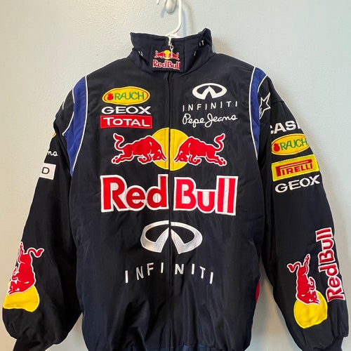 NASCAR Racing Red Bull Jacket - Etsy