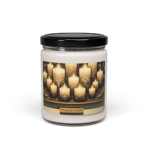 Soy Candle, giftable scented candle, home fragrance, housewarming gift, decor accent, relaxation candle
