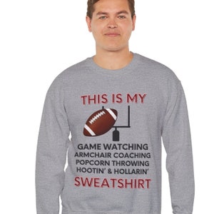 Sudadera - Sudadera de hombre - Sudadera de mujer - Día del juego - Regalo para aficionado a los deportes - Regalo para aficionado al fútbol - Regalo para él - Regalo para ella