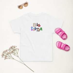 Grote zus shirt / grote zus / kleine zus / middelste zus / zus shirt / broer of zus shirt / trotse grote zus / zus cadeau