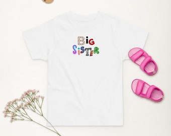 Camisa de hermana mayor / hermana mayor / hermana pequeña / hermana mediana / camisa de hermana / camisa de hermano / orgullosa hermana mayor / regalo de hermana mayor