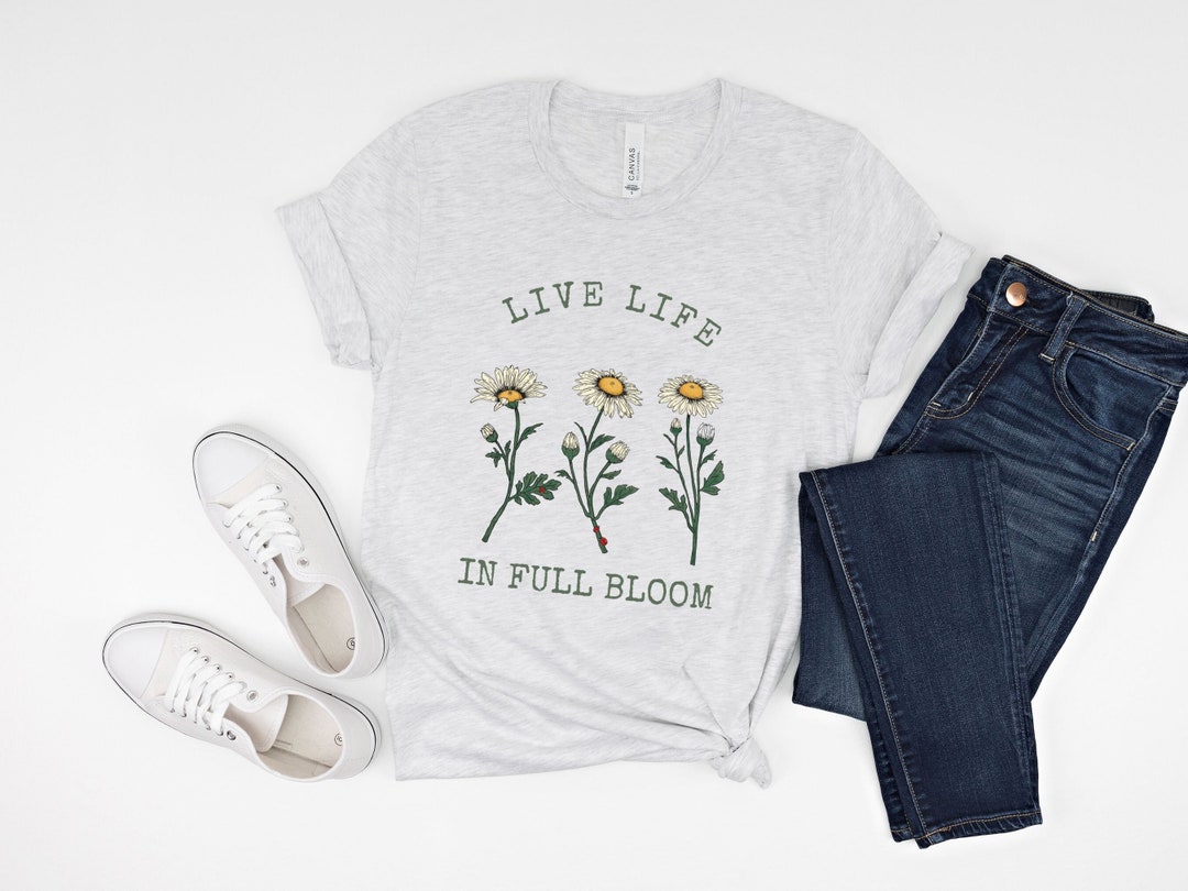 Camisa de margarita camiseta de flores silvestres camiseta Etsy España