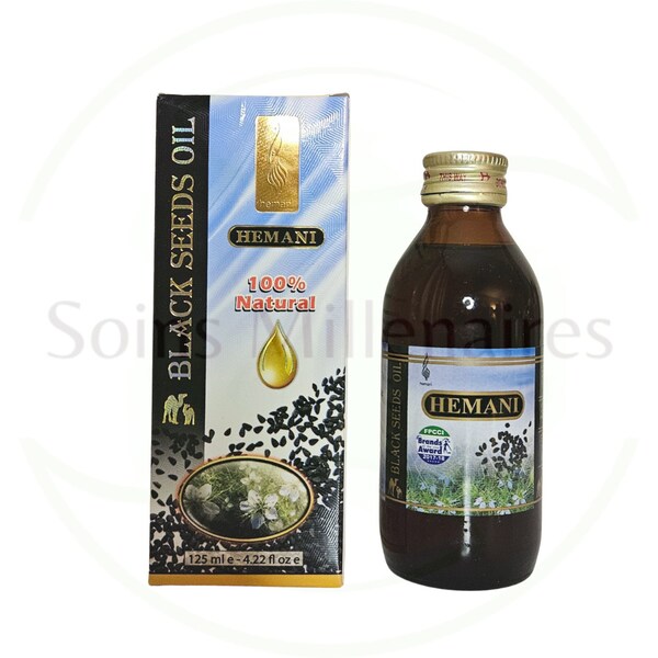 Huile de nigelle  60ml ou 125ml 100% pure et naturelle