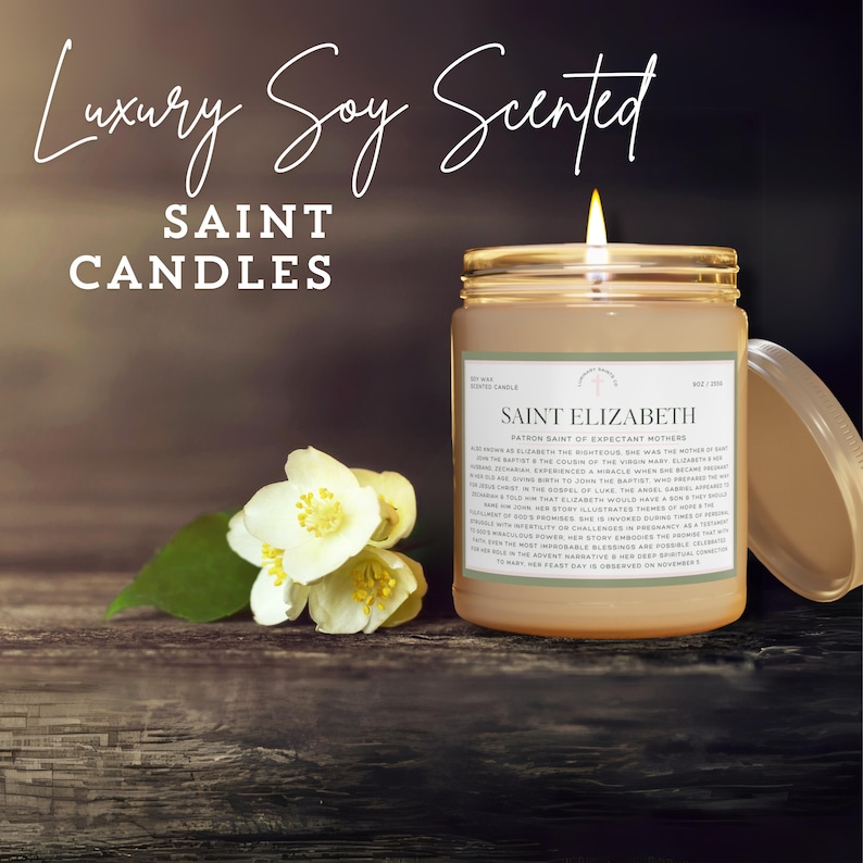 Saint Elizabeth Patron Saint of Expectant Mothers & Those Facing