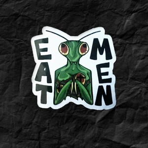 Mange des hommes - Mantis Sticker