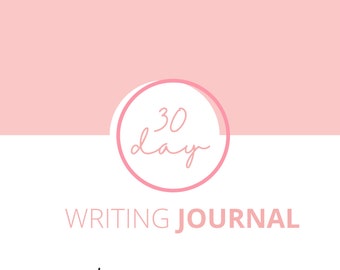 30 Day Novel Writing Journal