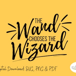 Wand’s Choice design SVG PNG PDF