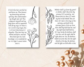 Psalm 139 Printable | Etsy