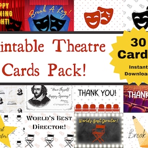 Theater Karten Pack! Digitaler Download!