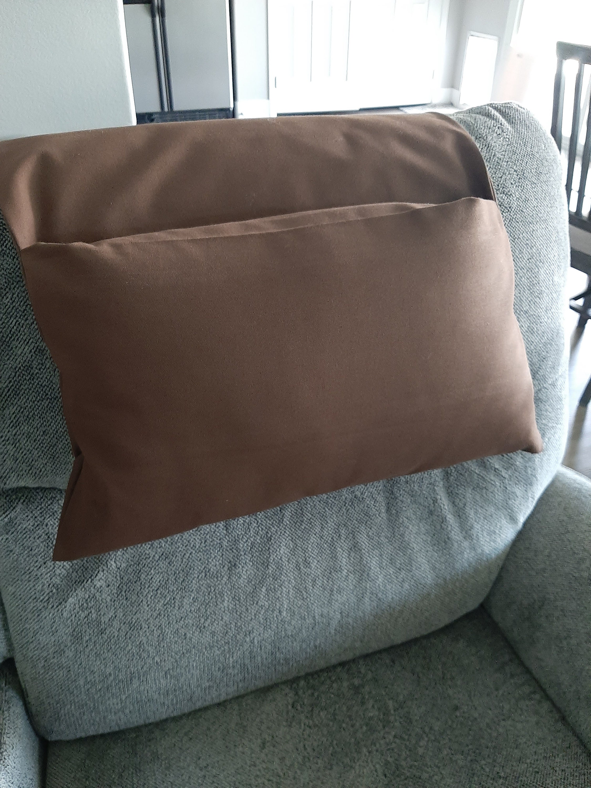 Brown Hanging Recliner Neck Head Pillow Counterbalanced With Etsy