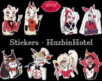 Hazbin Hotel - Matte Stickers