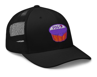 POG Juice Embroidered Trucker Cap - Hawaiian Airlines-Inspired Hat