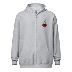 SPAM Musubi Love Unisex Blend Zip Hoodie