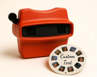 Vintage 1970's Red View Master Model G - Etsy