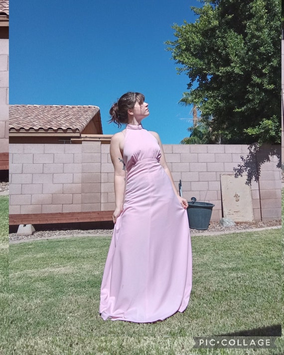 60's Halter Maxi Dress - image 1